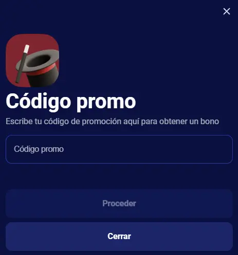 Cómo activar un código promocional en Spinay Casino